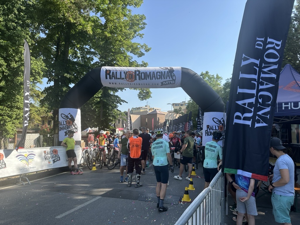 Rally di Romagna start arch, Salsomaggiore Terme